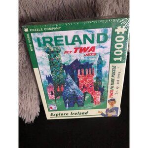 JIGSAW PUZZLE Fly TWA Jets Explore Ireland Up Away American Airlines David Klein